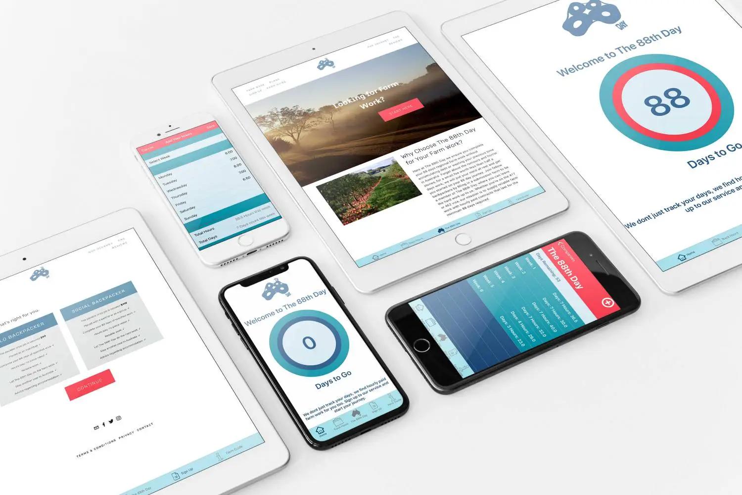 The 88th Day mobile app