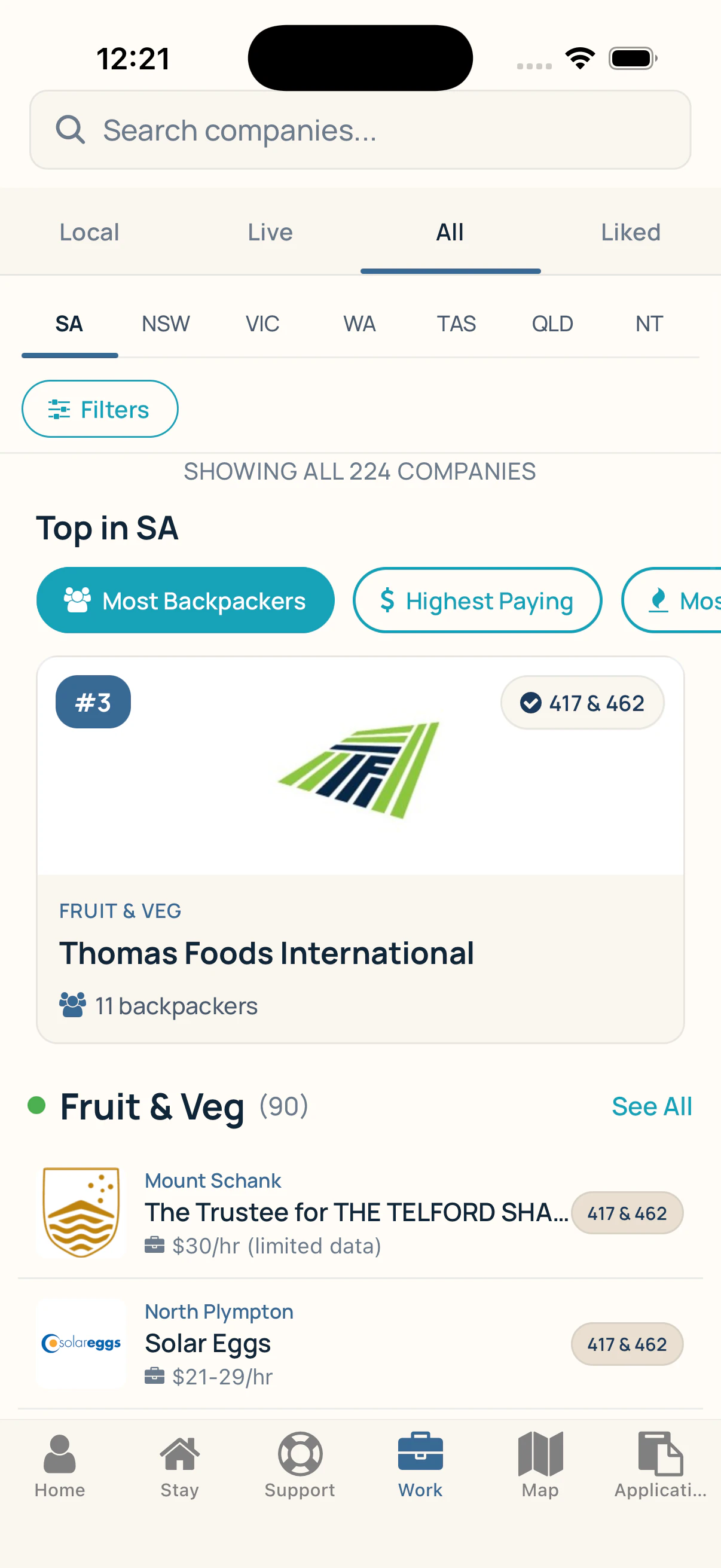 The 88th Day employer directory